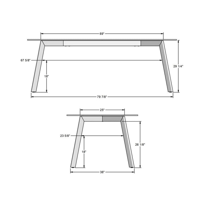 Amisco Lidya Table Base 50984
