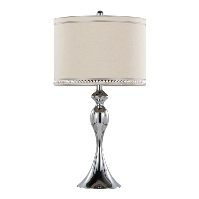 Ashland - 27" Metal Table Lamp (Set of 2) - Beige
