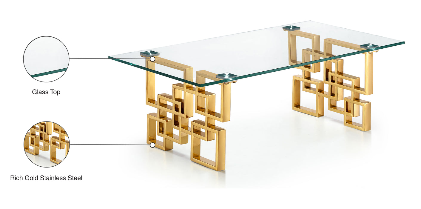 Pierre - Coffee Table - Gold