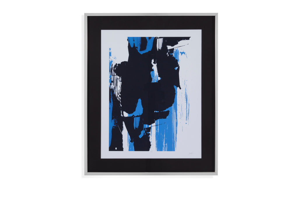 Monolith IV - Framed Print - Blue