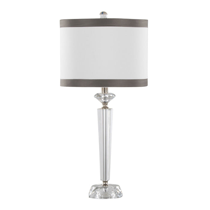 Diamond - Torch 25.75" Crystal Table Lamp (Set of 2) - White
