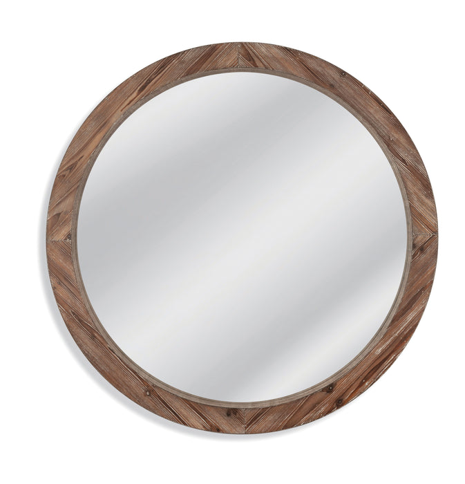 Jacques - Wall Mirror - Light Brown