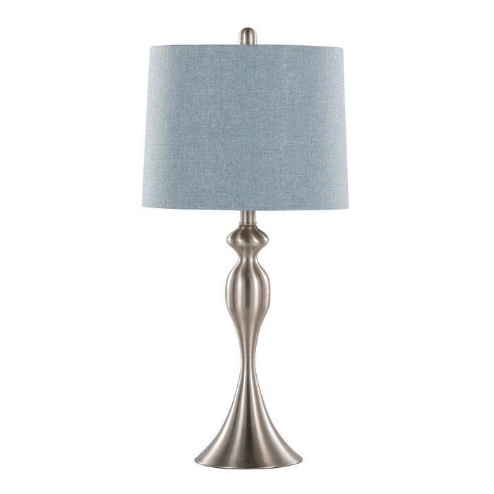 Ashland - 27" Metal Table Lamp (Set of 2) - Light Blue