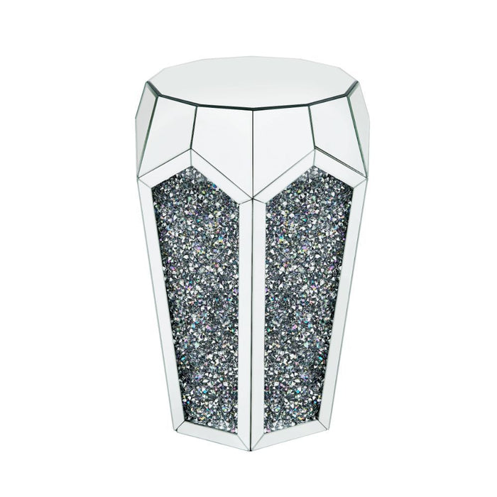 Noralie - End Table - Pearl Silver - 24"