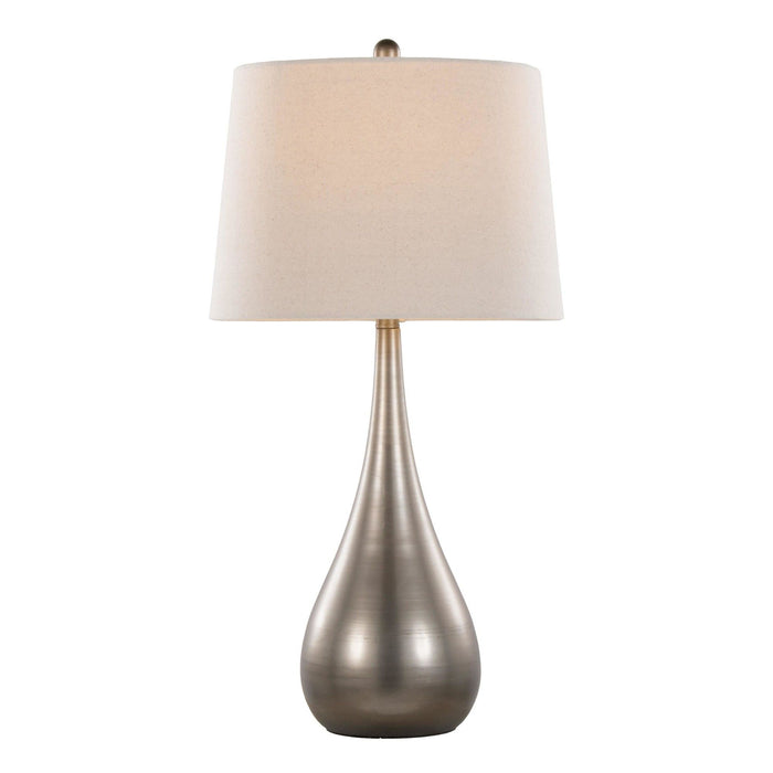 Pebble - 29" Metal Table Lamp (Set of 2) - Beige