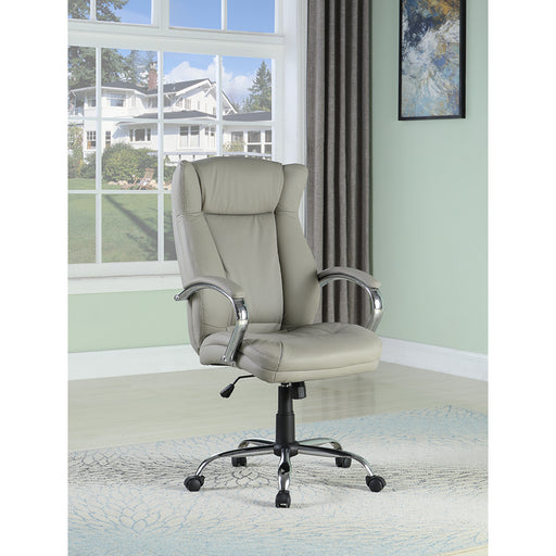 Chintaly 7275-CCH-GRY Modern Ergonomic Computer Chair