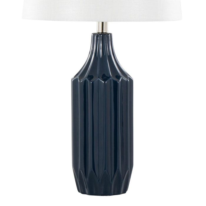 Stella - 23" Ceramic Table Lamp - Blue