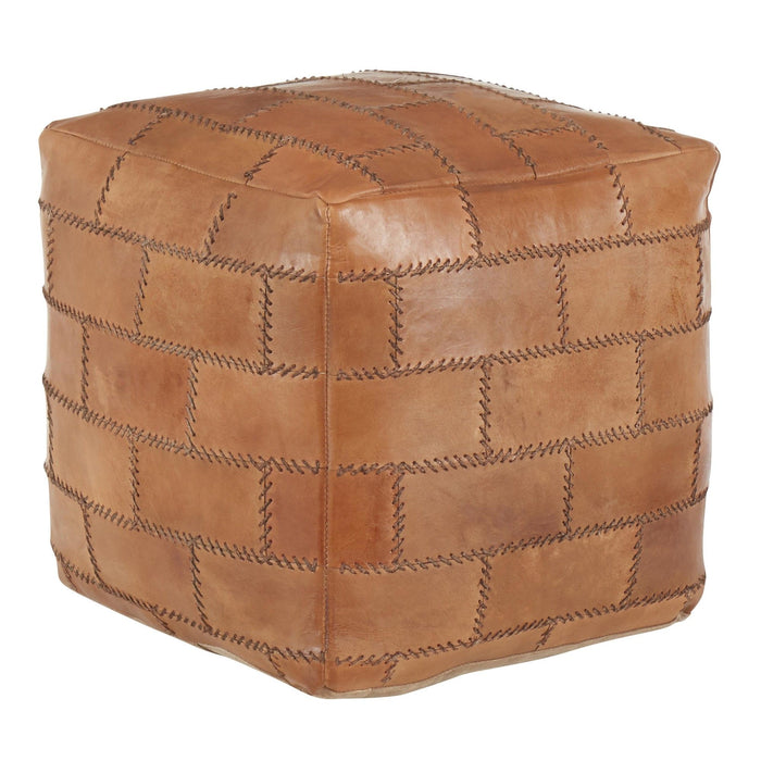 Cobbler - Pouf - Brown Leather