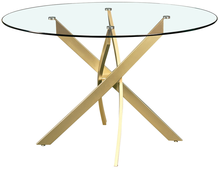 Xander - Dining Table - Gold