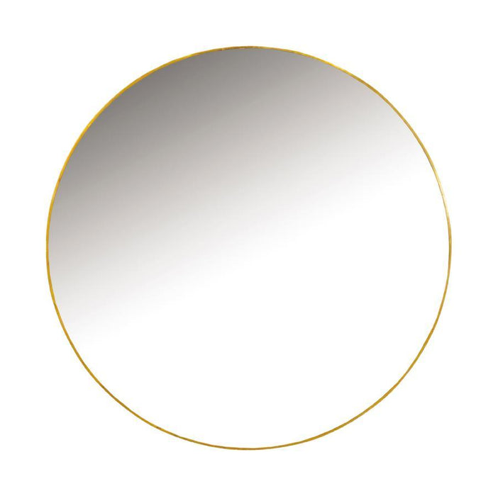 Hermione - Round Wall Mirror - Gold
