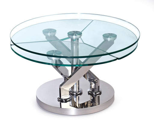 Chintaly 8081 Contemporary Motion Cocktail Table Top