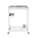 Chintaly 3030-TC Contemporary Stainless Steel Tea Cart