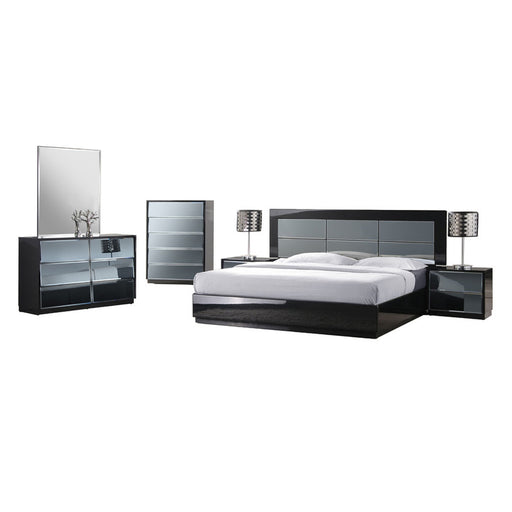 Chintaly VENICE Contemporary Queen Size 4 Piece Set