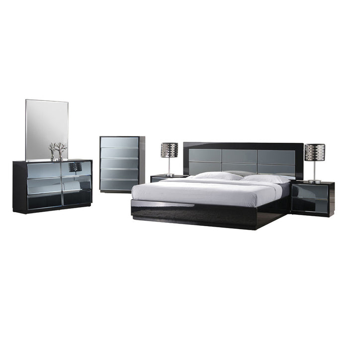 Chintaly VENICE Contemporary Queen Size 4 Piece Set