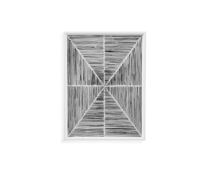 Vibrato I - Framed Print - Gray