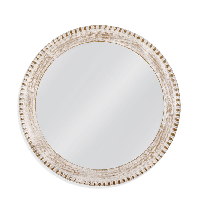 Clipped - Wall Mirror - Beige