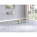 Chintaly 8713-OCC Square Glass Table Top