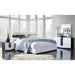 Global Furniture Hudson White & Grey King Bed