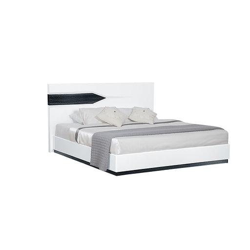 Global Furniture Hudson White & Grey Queen Bed