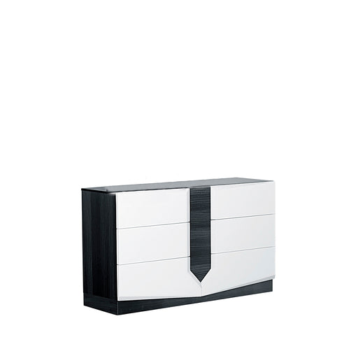 Global Furniture Hudson White & Grey Dresser