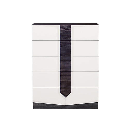 Global Furniture Hudson White & Grey Chest