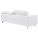 Global Furniture Pluto White Sofa