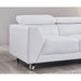 Global Furniture Pluto White Sofa