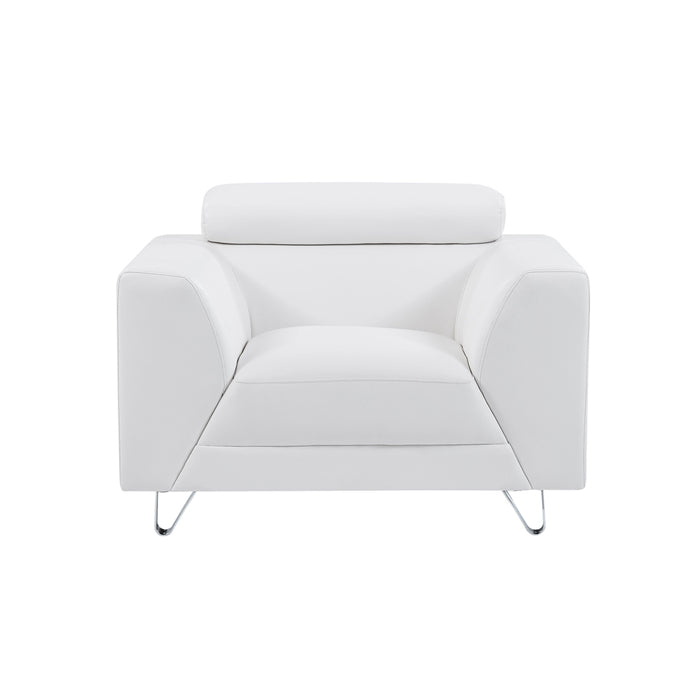 Global Furniture Pluto White Chair