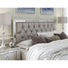 Global Furniture Riley Queen Bed Silver