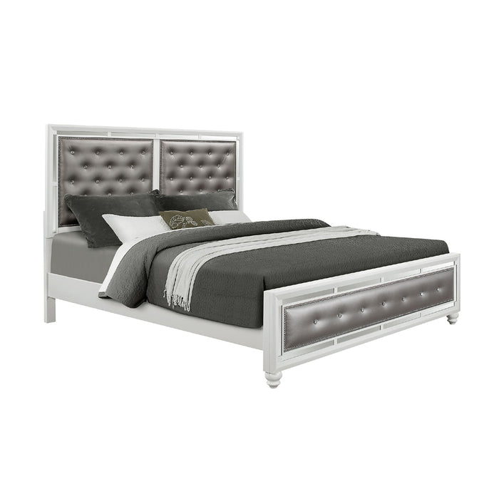 Global Furniture Mackenzie White Full Bed