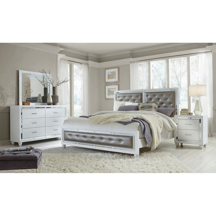 Global Furniture Mackenzie White King Bed
