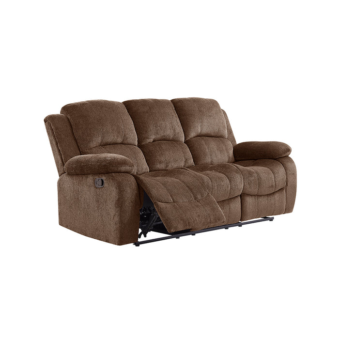 Global Furniture Subaru Reclining Sofa with Drop Down Table