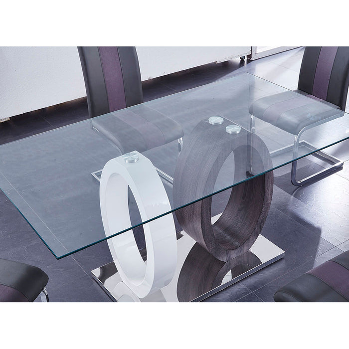 Global Furniture White/Grey Dining Table