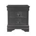 Global Furniture Pompei Metallic Nightstand 