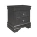 Global Furniture Pompei Metallic Nightstand 