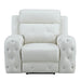 Global Furniture Power Recliner Blanche White