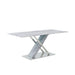 Global Furniture Dining Table White & Grey