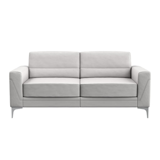 Global Furniture Light Grey Sofa PVC