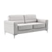 Global Furniture Light Grey Sofa PVC