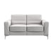 Global Furniture Light Grey Loveseat PVC