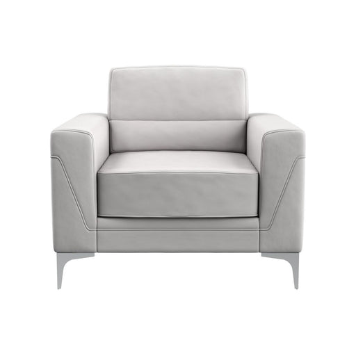 Global Furniture Light Grey Chair PVC