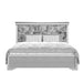 Global Furniture Verona Silver Full Bed