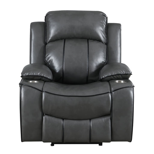 Global Furniture Grey Power Recliner