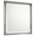 Global Furniture Aspen White Mirror with LED