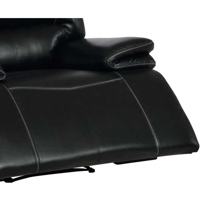 Global Furniture Blanche Power Recliner Black