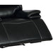 Global Furniture Blanche Power Recliner Black