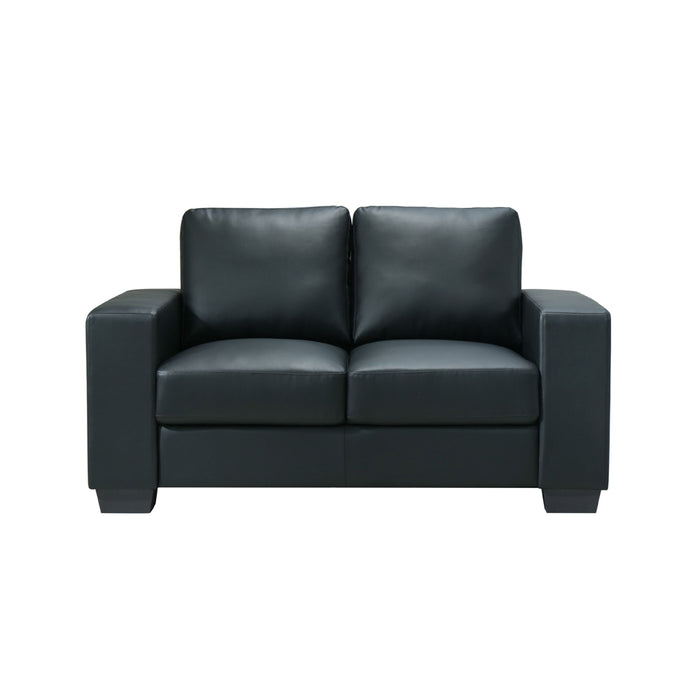 Global Furniture Loveseat Black Pvc
