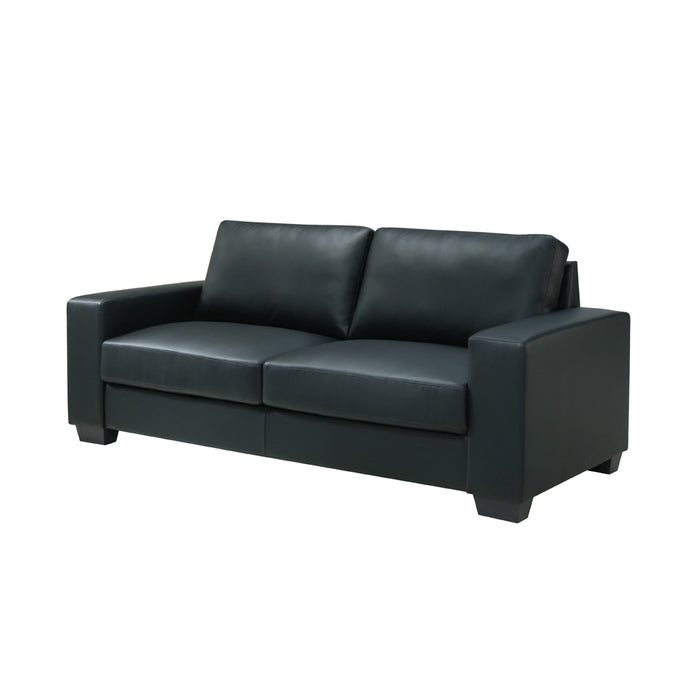 Global Furniture Loveseat Black Pvc