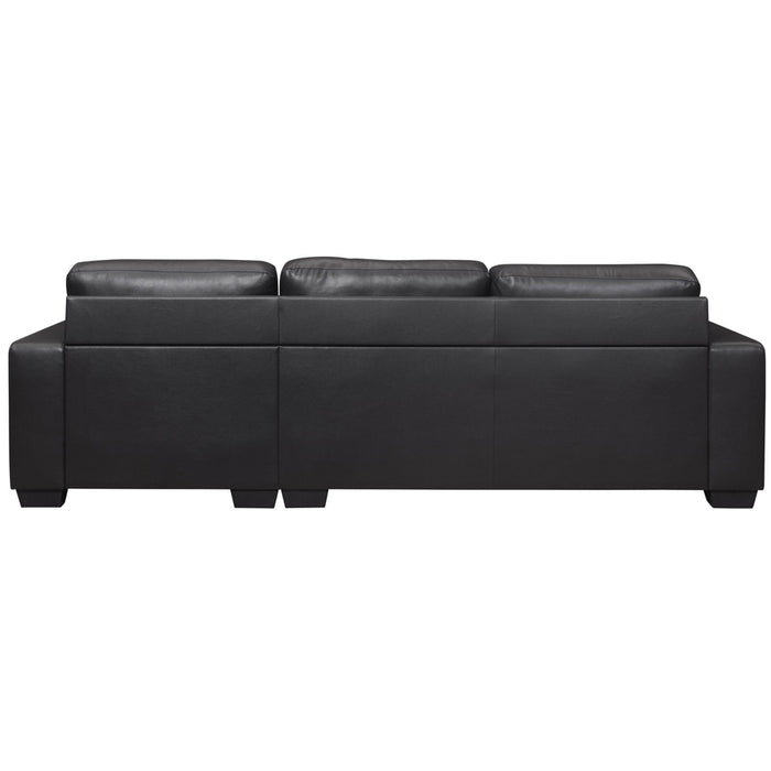 Global Furniture Dark Grey Sectional Chaise