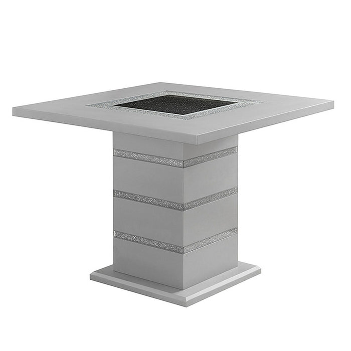 Global Furniture Silver Bar Height Table
